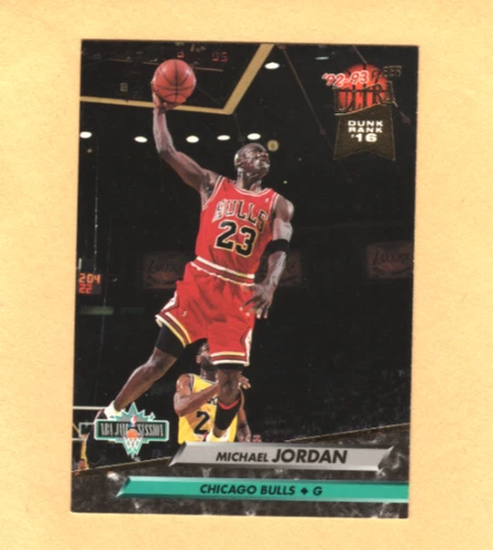 (1) Michael Jordan RARE Dunk Rank. 1992-93 Ultra #216. HOF Goat