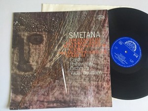 Classical Supraphon 1101584 Lp Record Smetana Czech Vaclav Neumann