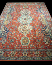 Wunderschöner Alter Teppich 70er Teppich Schurwolle ca.350 x 250 cm