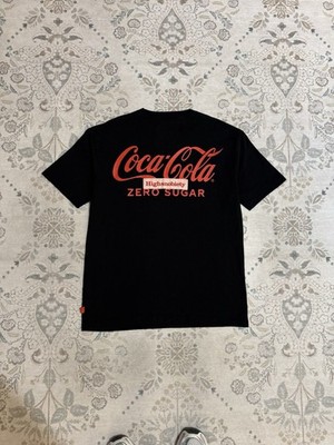 Highsnobiety Coca-Cola Zero Sugar Embroidered Tee Black Size Medium