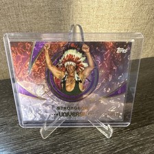 Topps WWE Chief Jay Strongbow Legends #158 Serial Numbered Wrestling Card