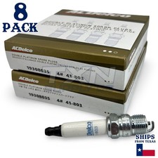 8 Pack Gm Acdelco 41-803 Double Platinum Spark Plug 19308035 8 Pack Gm Acdelco 41-803 Double Platinum Spark Plug 19308035