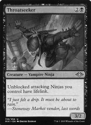 Throatseeker MH1 110 Normal English NM - MTG