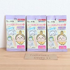 Chiikawa Stickers Collection3 Ensky 5-Piece Packs 3 Sets Made In Japan NEW 2025