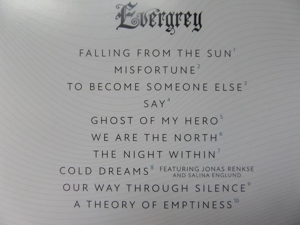 EVERGREY theories of emptiness CD Digipak - Bild 4 von 4