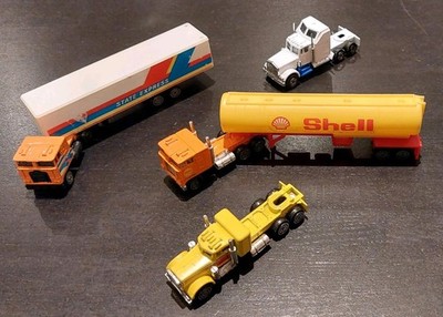 2xKidco Tough Wheels Universal Products Kenworth K100 COE Semi Trucks & Trailer