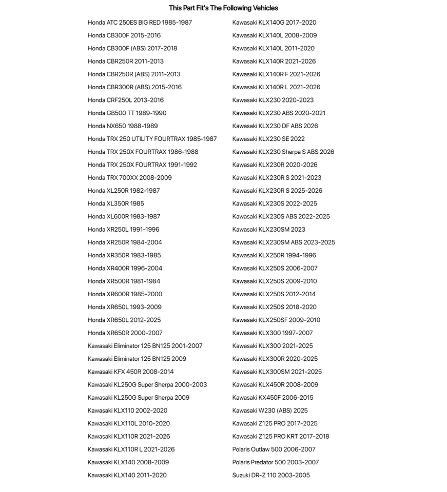 Neutron Oil Filter For HONDA XR500R 1981-1984 - Image 3 of 3