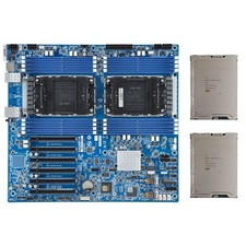 Gigabyte MS73-HB1 Motherboard With 2x Intel Xeon Platinum 8480 ES CPU LGA 4677