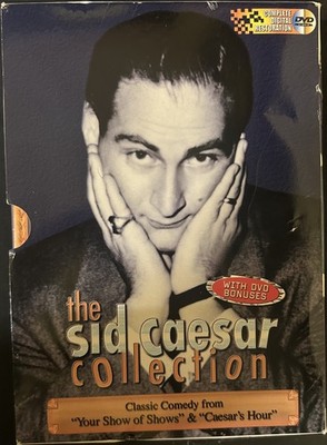 The Sid Caesar Collection - Box Set (DVD, 2000, 3-Disc Set) LN DISC VG SLIP CVR