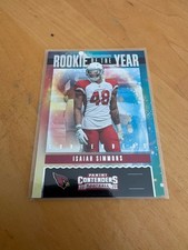 2020 Panini Contenders #RY-ISI Isaiah Simmons Rookie of the Year Contenders Card