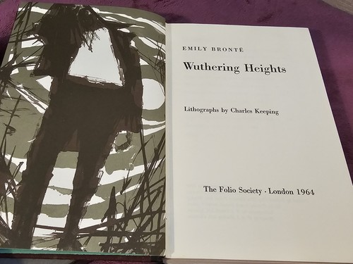 Folio Society Book with Slip Case - Wuthering Heights by Emily Bronte - Picture 3 of 6