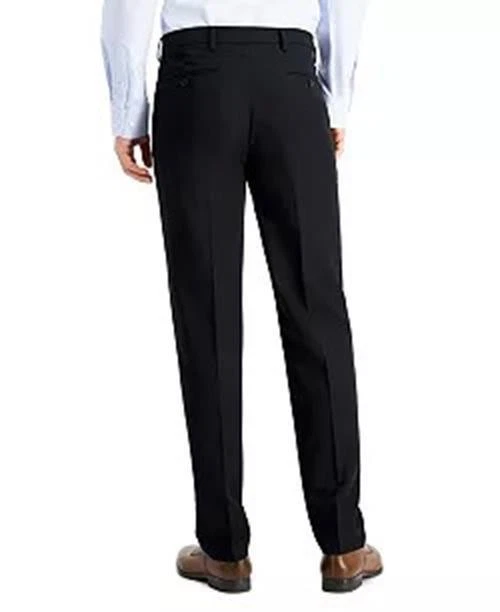 Nautica Mens Modern fit Dress Pants 32 / 32 Black Solid Stretch - Image 2 of 4