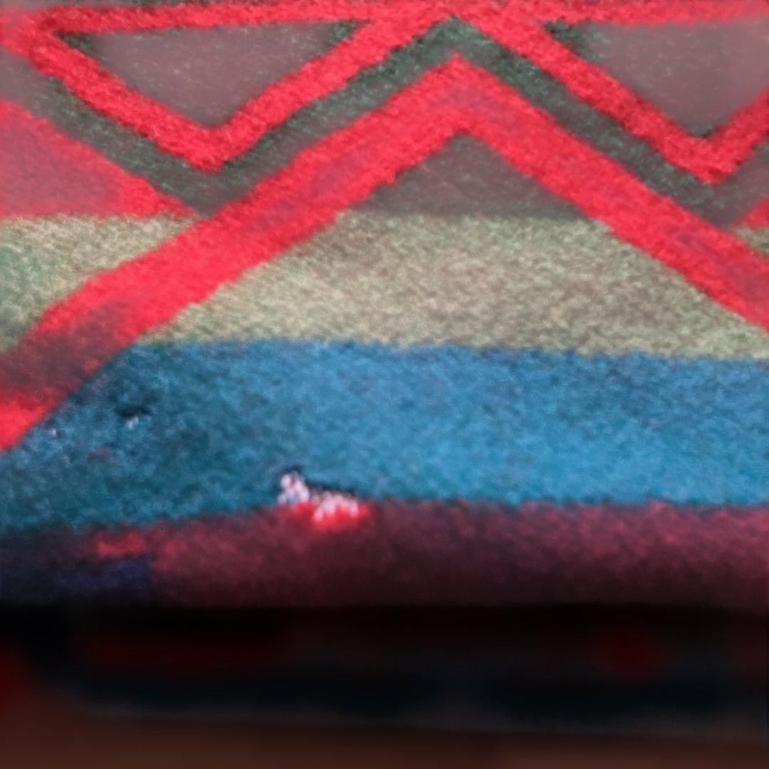 Pendleton Wool Coat 40 Geometric Pattern Multi-Co… - image 6