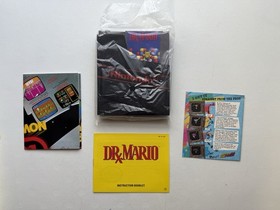 Dr. Mario (Nintendo NES, 1990) CIB - COMPLETO con scatola e inserti! WOW TAGLIENTE!!