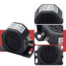 110dB Backup Warning Alarm Beeper Reversing Horn Car Truck Heavy Vehicle 12V/24V