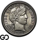 1913 Barber Dime, Very Lustrous Choice AU++/Unc
