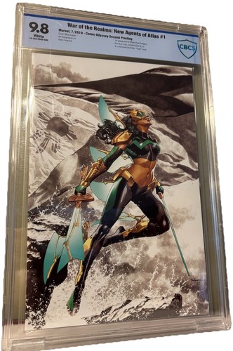 War of the Realms: New Agents of Atlas #1 CBCS 9.8 Mico Suayan Virgin Cover