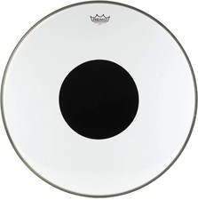 Remo Controlled Sound Clear Black Dot Bass Drumhead - 24 inches