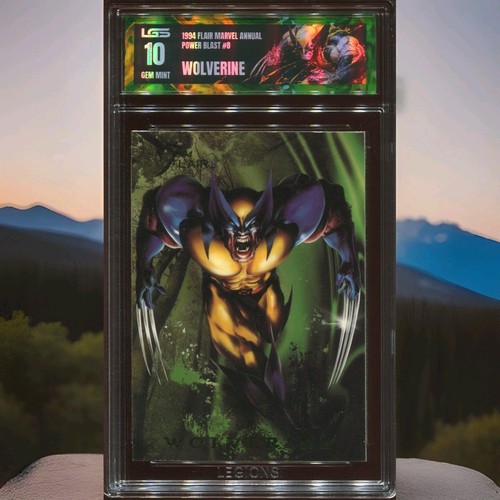 1994 FLAIR MARVEL ANNUAL POWER BLAST WOLVERINE #8 LEGIONS LGS GEM MINT 10