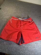 Tommy Hilfiger red swim trunks size medium