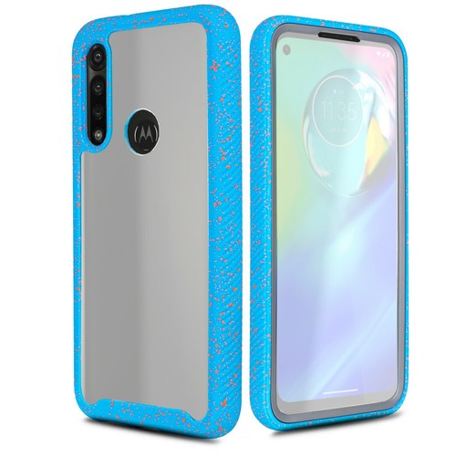 For Moto G Fast Built In Screen Full Body Clear Phone Case Cover - Picture 3 of 14