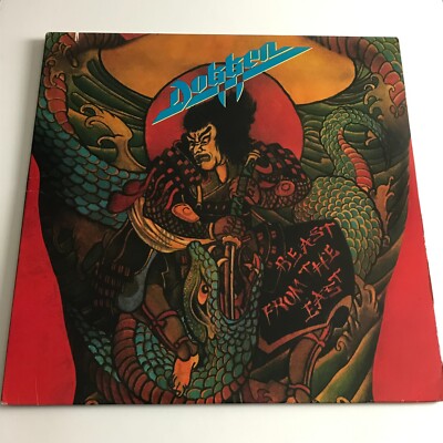 Dokken - Beast From The East First Press Double LP (US) - 60823-1 EX/EX