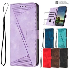 Magnetic Flip Stand Leather Wallet Case For Motorola G Stylus/Power/Play/Pure 5G