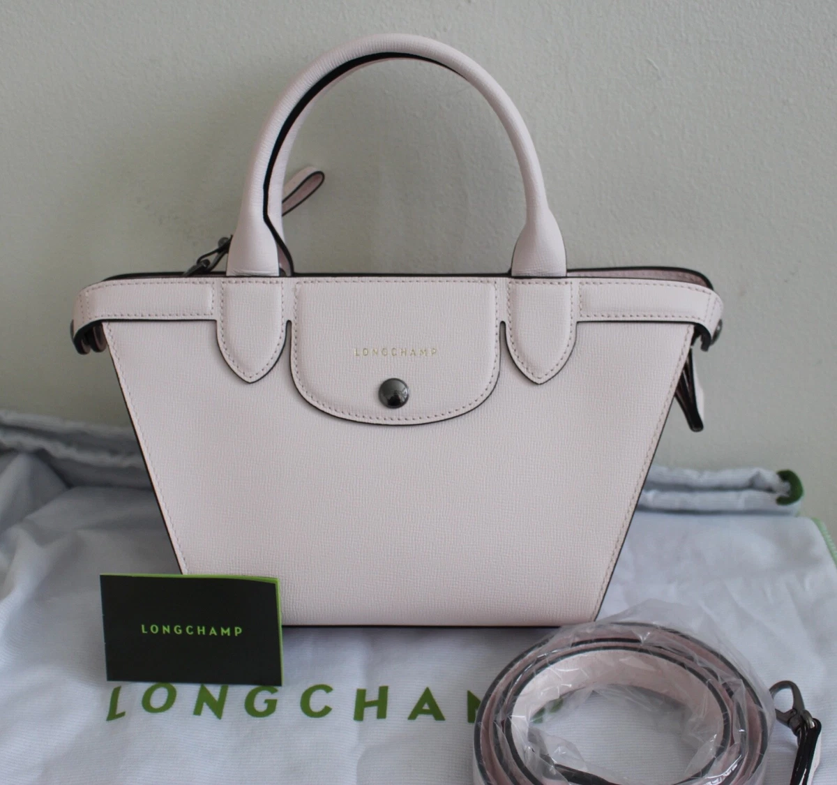 White longchamp deals bag