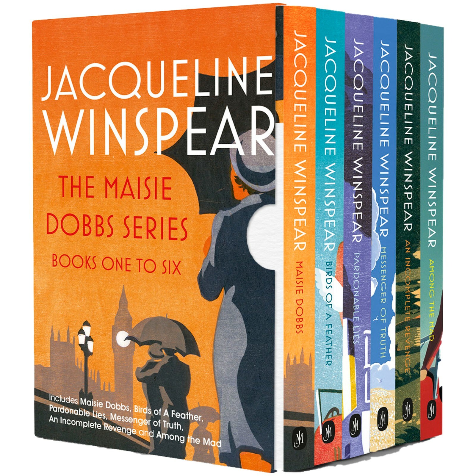 Maisie Dobbs Mystery Series Books 1-6 Collection Box Set by Jacqueline Winspear