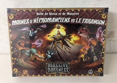 Massive Darkness 2 Hellscape: Monks and Necromancers vs The Paragon FRENCH