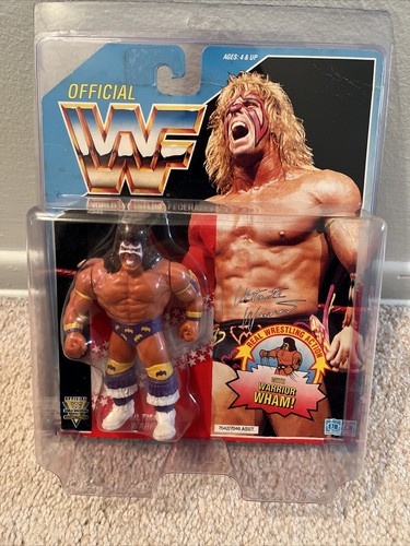 1991 Hasbro Wwf Ultimate Warrior Series 3 MOC Engl...