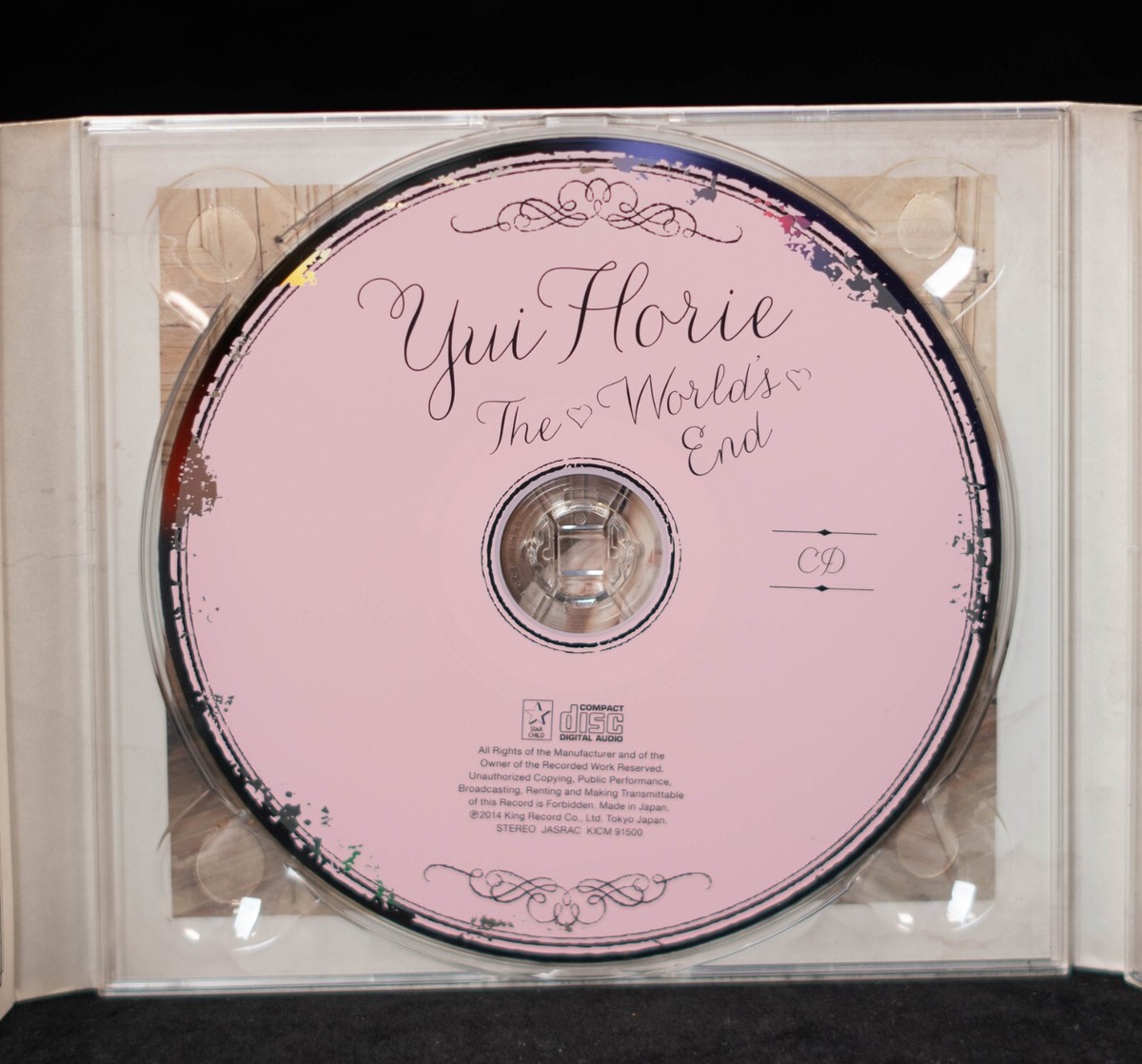 Yui Horie The Worlds End Golden Time ANIME OST CD - Japan - KICM