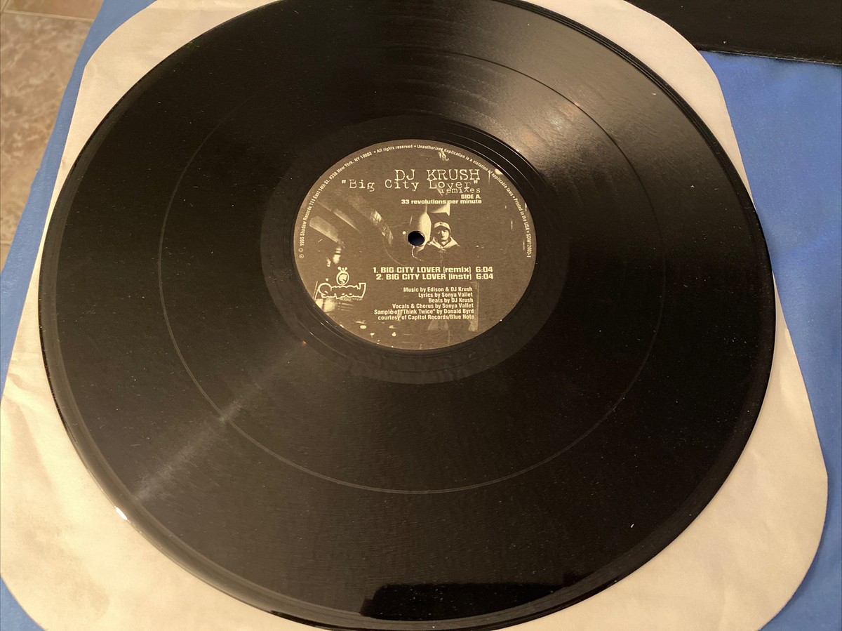 DJ KRUSH Big City Lover レコード DJ Krush Big City Lover LP Vinyl, Rare!! | eBay