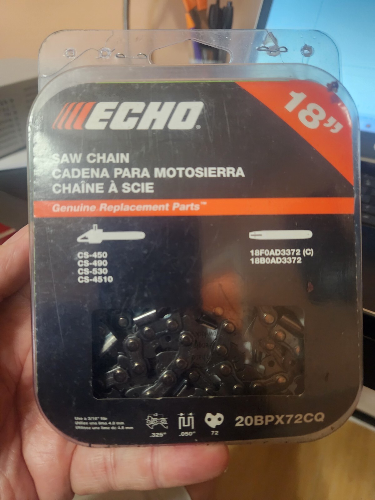 ECHO 20 Inch Saw Chain 20BPX78CQ for Chainsaw 743184001042 eBay