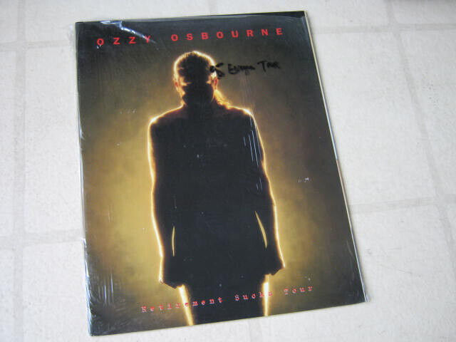 OZZY OSBOURNE 1995 retirement sucks CONCERT TOUR PROGRAM NEW OZZY OSBOURNE 1995 retirement sucks CONCERT TOUR PROGRAM NEW