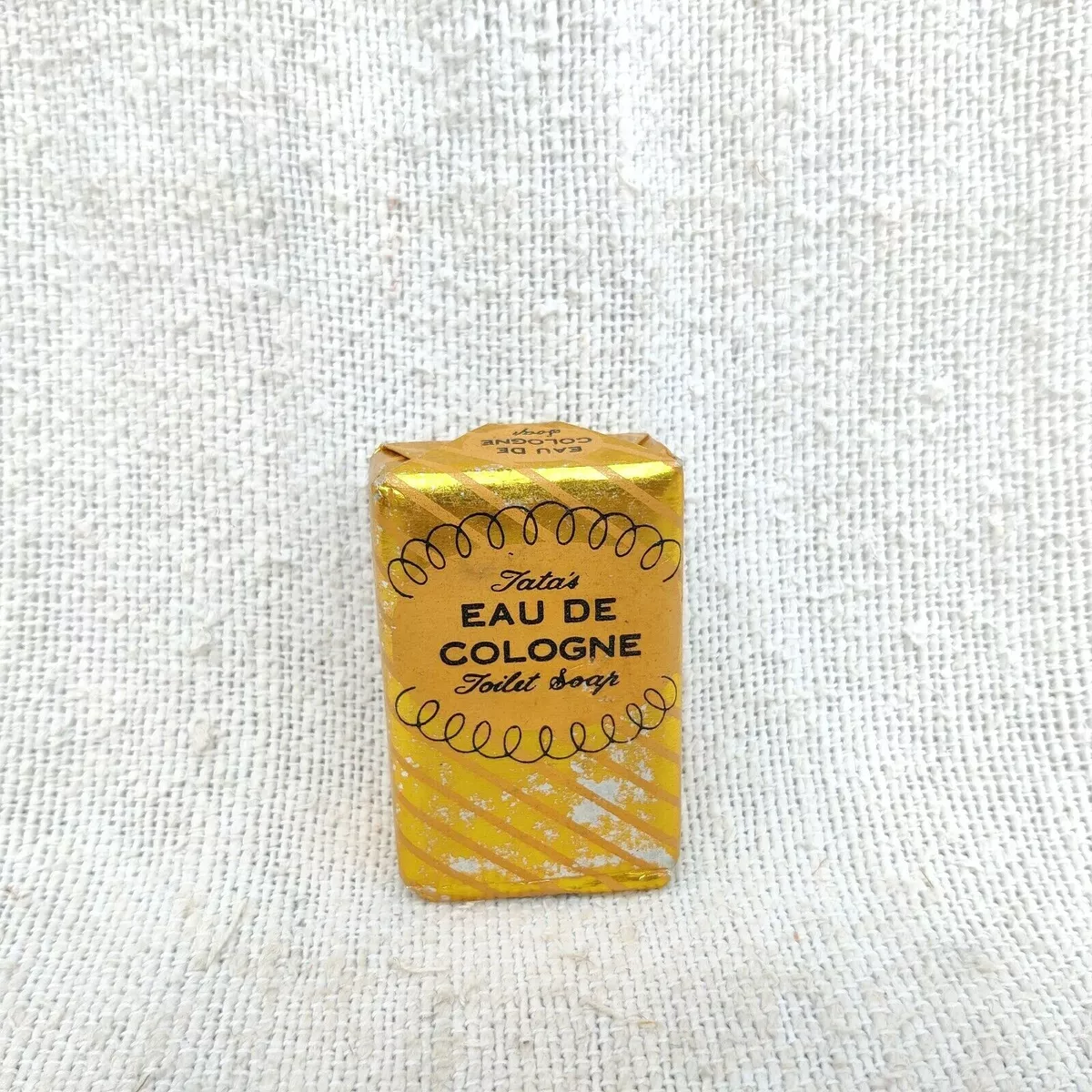 1940 Vintage TOMCO Tata Eau De Cologne Toilet Soap Pre Independence Packed CB202