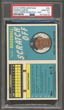 2019 Topps Heritage Aaron Judge 1970 Scratch-Off #30 PSA 10 (218)