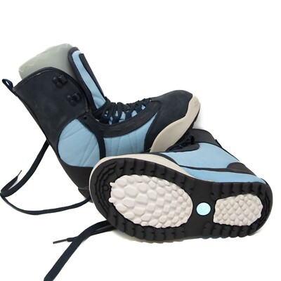 Burton 1997 Freestyle Snowboard Boots Navy Blue Light Blue Womens