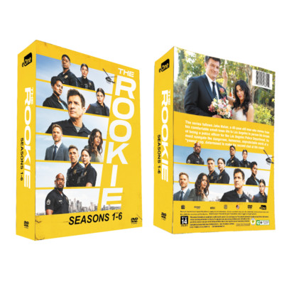 The Rookie: Season 1-6 The Complete Series DVD 22-Disc Box Set New & Sealed