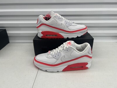 Size 12 - Nike Air Max 90 x Undefeated White Solar Red 2019