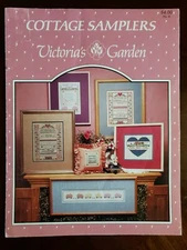 Victoria's Garden COTTAGE SAMPLERS  Cross Stitch Patterns Booklet (380)