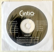 Wacom Cintiq 24HD penna interattiva tablet driver Windows MAC installazione CD 2011