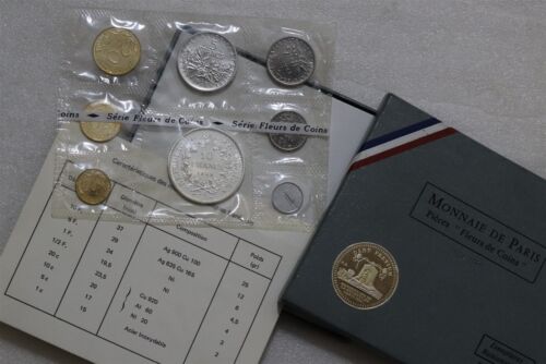 🧠🇫🇷 FRANCE 1969 MINT SET BOX + COA SCARCE B78 #50