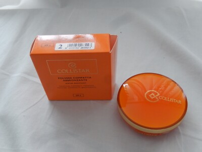 Collistar Tanning Compact Powder SPF6 Kompakter Bräunungspuder LSF 6 -2 -NEU OVP