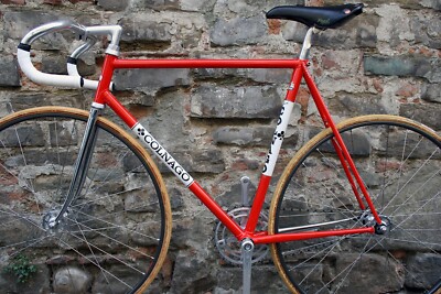 colnago super pista campagnolo record pista track italian steel