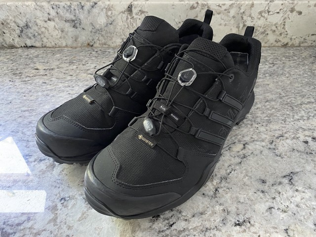 adidas black hiking shoes