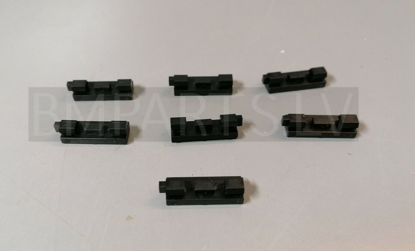 7x NEW GENUINE BMW 7 SERIES E38 SUPPORT CLIP FOR WINDOW TRIM 
