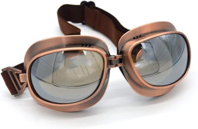 Motorcycle Goggles Vintage Pilot Goggles Retro Motocross Goggle Outdoor Eyewear