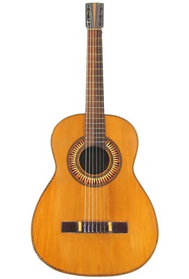 Jaime Ribot ~1900 concert guitar -Enrique Garcia/Francisco Simplicio style+video