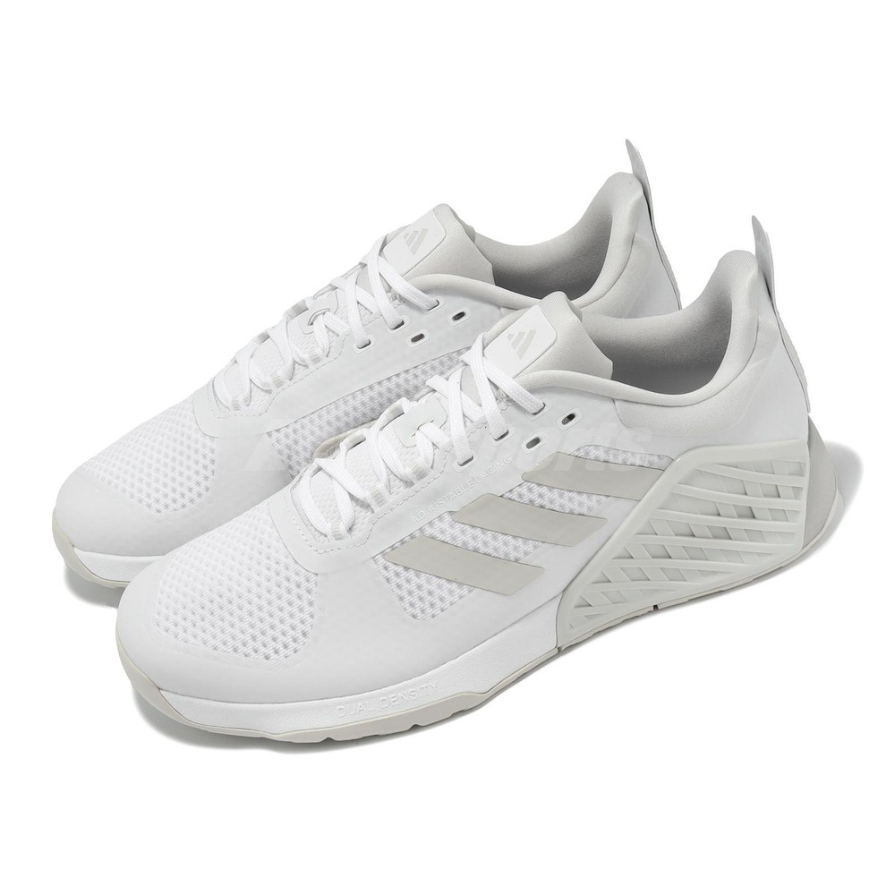 adidas Dropset 2 Trainer Cloud White Grey Men Unisex Cross Training Shoes ID4957